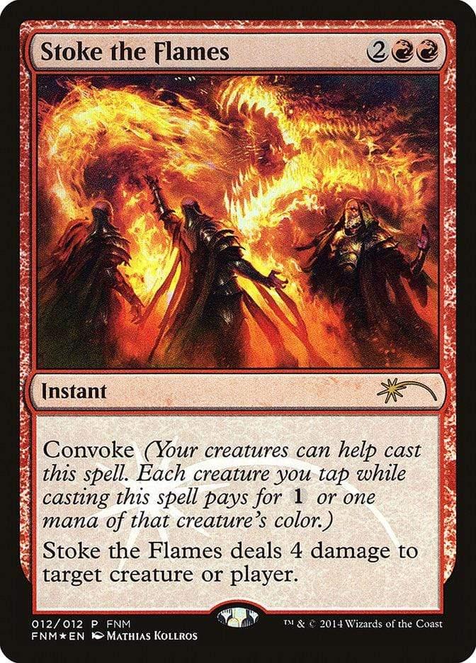 Magic: The Gathering MTG Single Stoke the Flames [Friday Night Magic 2014]