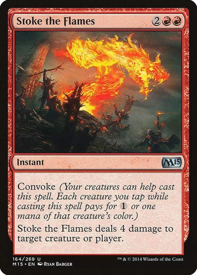 Magic: The Gathering MTG Single Stoke the Flames [Magic 2015]