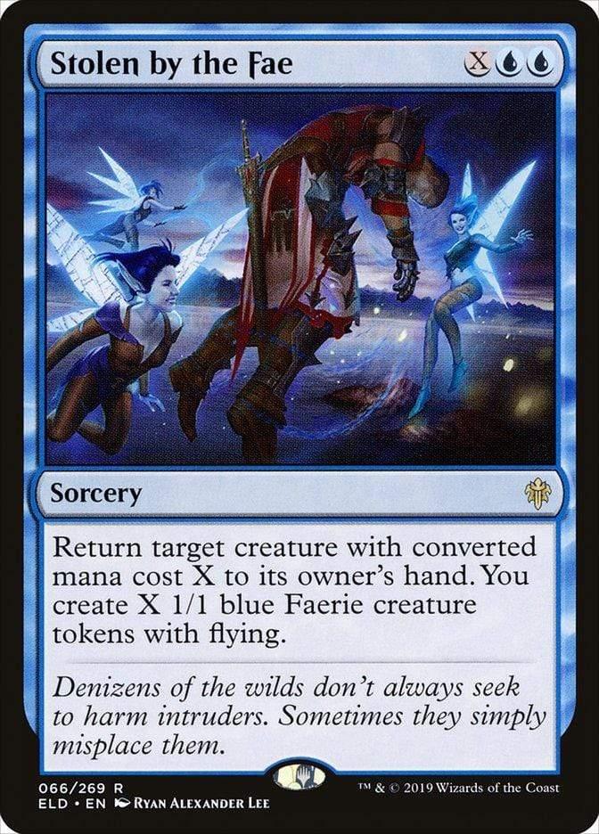 Magic: The Gathering MTG Single Stolen by the Fae [Throne of Eldraine]