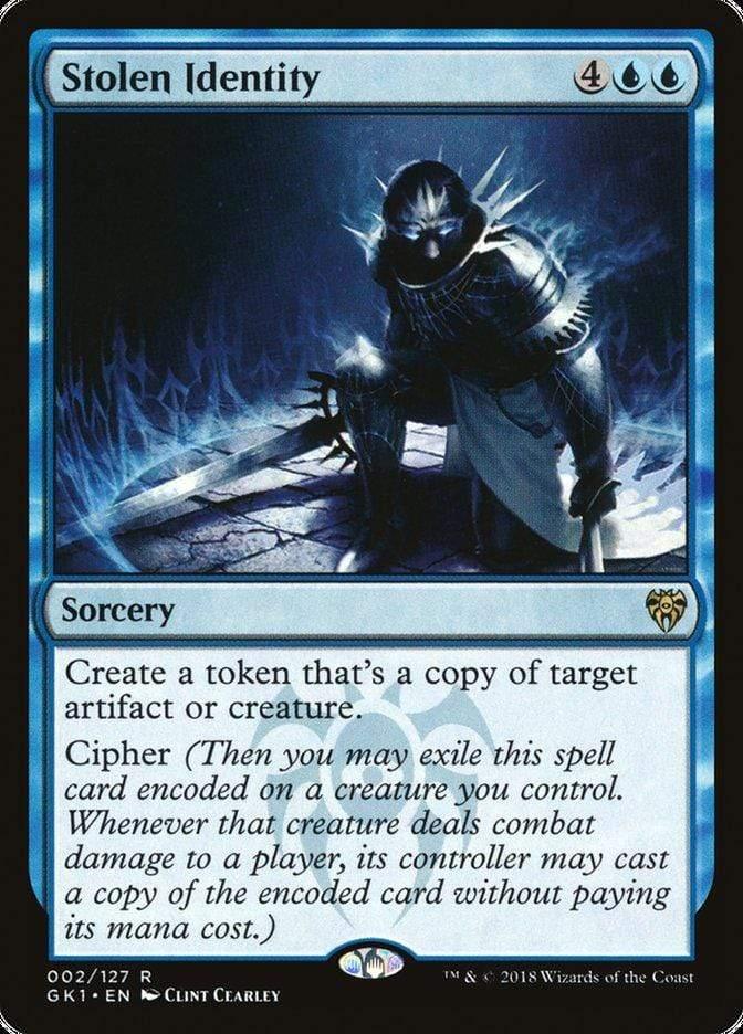 Magic: The Gathering MTG Single Stolen Identity [Guilds of Ravnica Guild Kit]