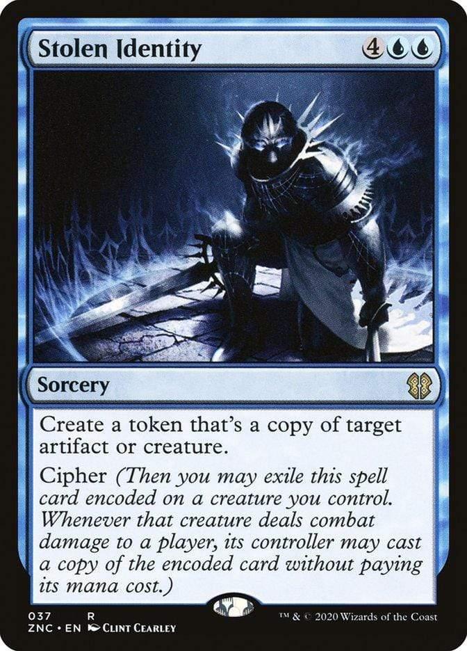 Magic: The Gathering MTG Single Stolen Identity [Zendikar Rising Commander]