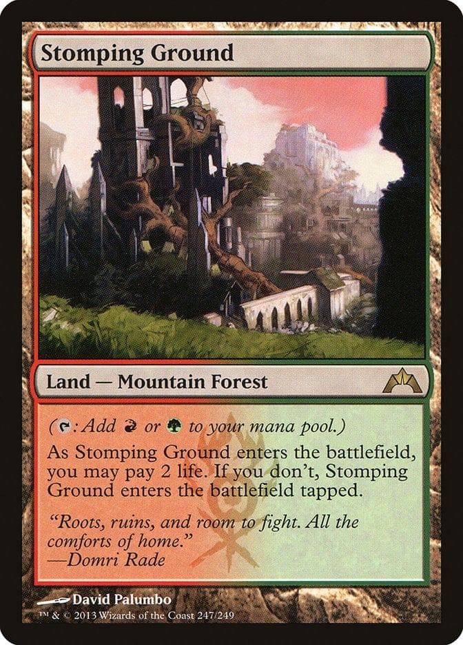 Magic: The Gathering MTG Single Stomping Ground [Gatecrash]