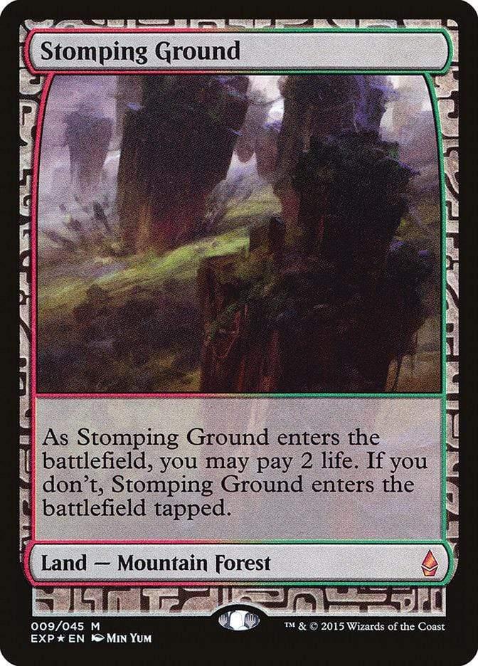 Magic: The Gathering MTG Single Stomping Ground [Zendikar Expeditions]