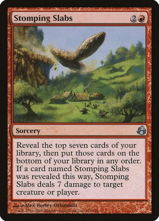 Magic: The Gathering MTG Single Stomping Slabs [Morningtide]