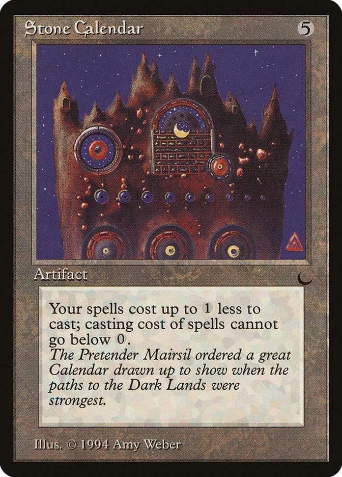 Magic: The Gathering MTG Single Stone Calendar [The Dark]