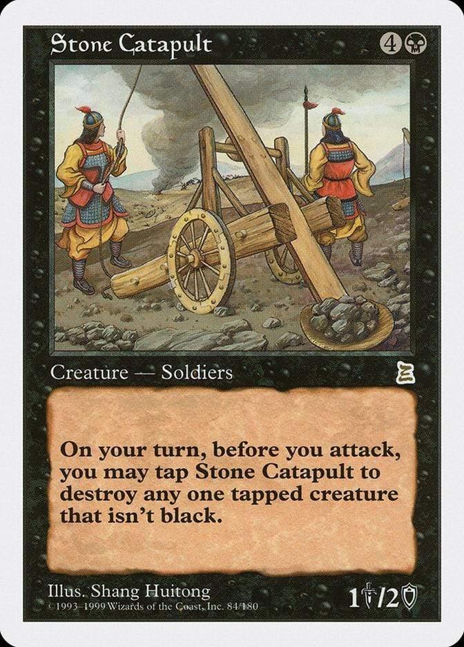 Magic: The Gathering MTG Single Stone Catapult [Portal Three Kingdoms]