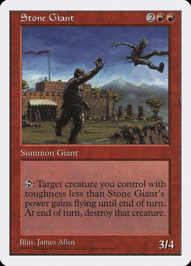 Magic: The Gathering MTG Single Stone Giant [Fifth Edition]