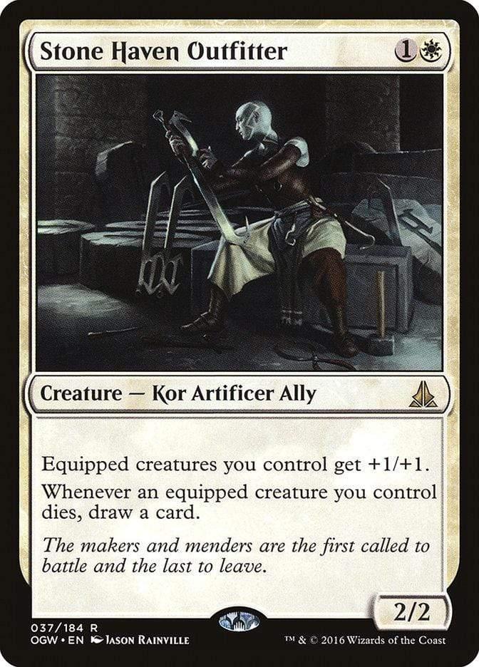 Magic: The Gathering MTG Single Stone Haven Outfitter [Oath of the Gatewatch]