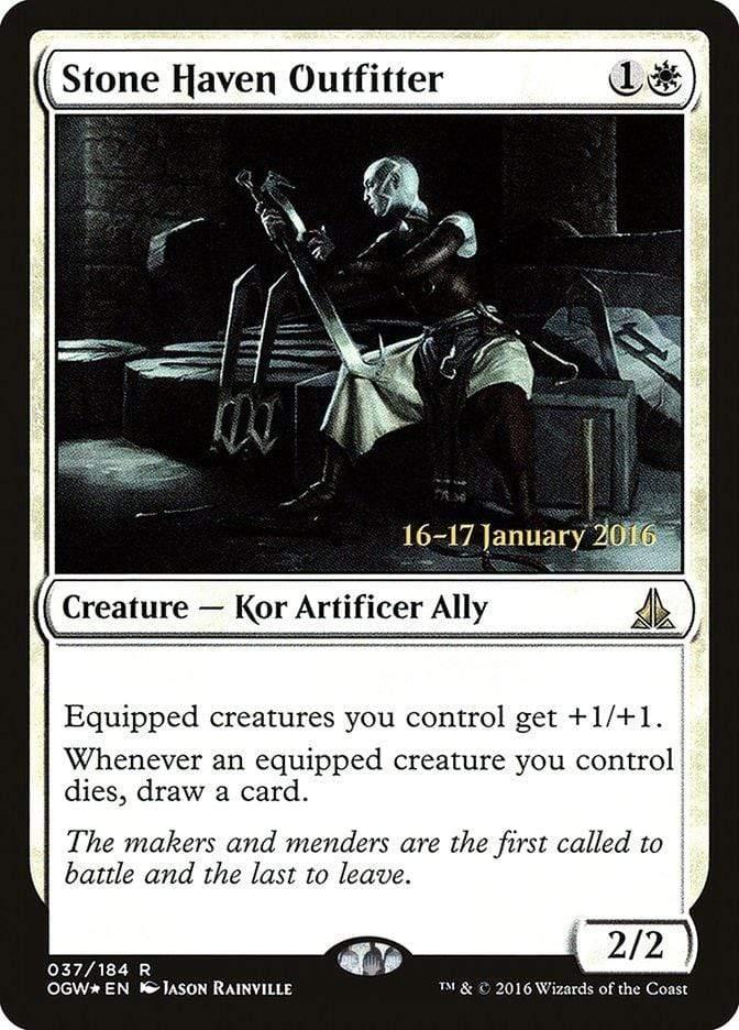 Magic: The Gathering MTG Single Stone Haven Outfitter [Oath of the Gatewatch Prerelease Promos]
