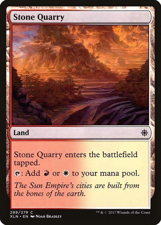 Magic: The Gathering MTG Single Stone Quarry [Ixalan]
