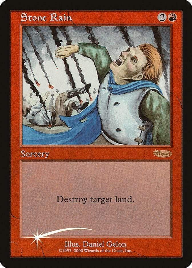 Magic: The Gathering MTG Single Stone Rain [Friday Night Magic 2000]