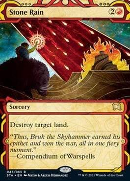 Magic: The Gathering MTG Single Stone Rain [Strixhaven Mystical Archive]