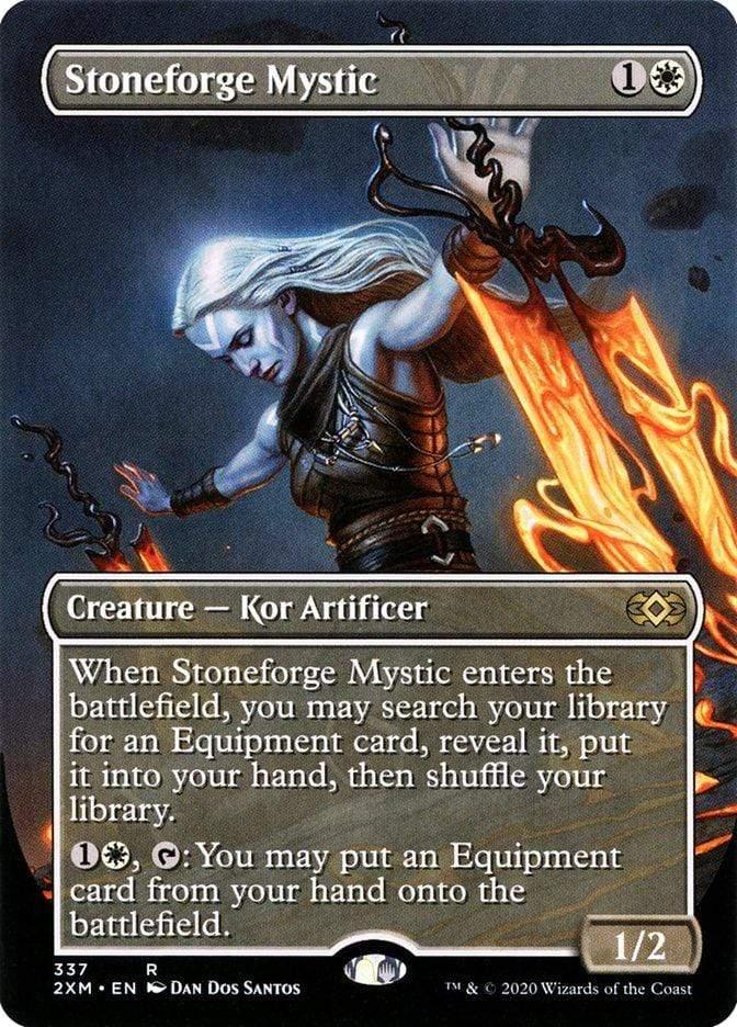 Magic: The Gathering MTG Single Stoneforge Mystic (Toppers) [Double Masters Extended Art]