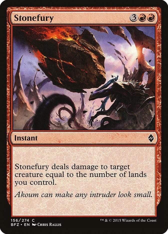 Magic: The Gathering MTG Single Stonefury [Battle for Zendikar]