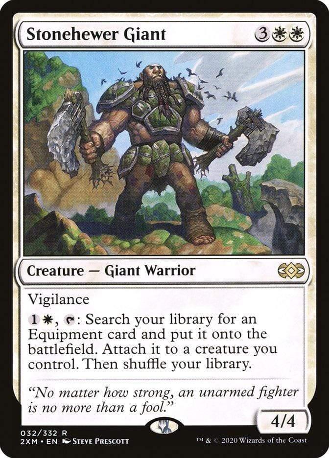 Magic: The Gathering MTG Single Stonehewer Giant [Double Masters]