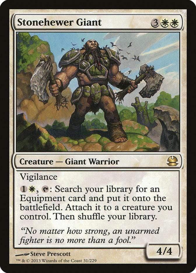Magic: The Gathering MTG Single Stonehewer Giant [Modern Masters]
