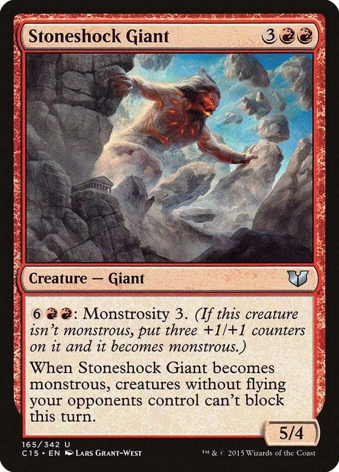 Magic: The Gathering MTG Single Stoneshock Giant [Commander 2015]