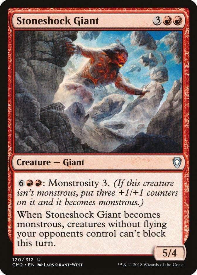 Magic: The Gathering MTG Single Stoneshock Giant [Commander Anthology Volume II]