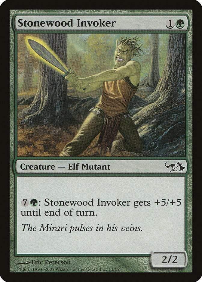 Magic: The Gathering MTG Single Stonewood Invoker [Duel Decks: Elves vs. Goblins]