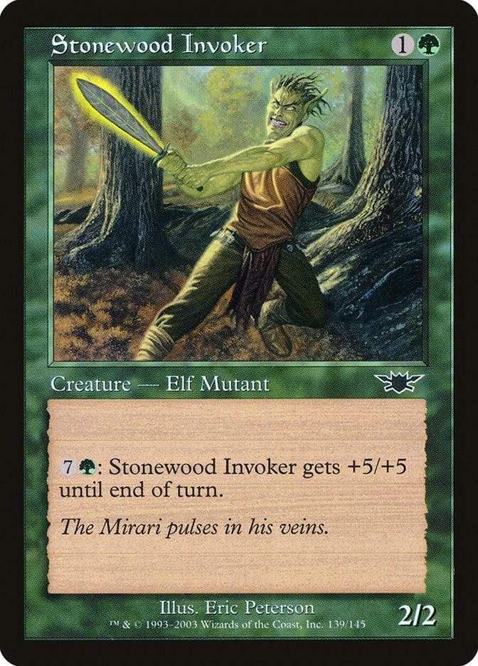 Magic: The Gathering MTG Single Stonewood Invoker [Legions]