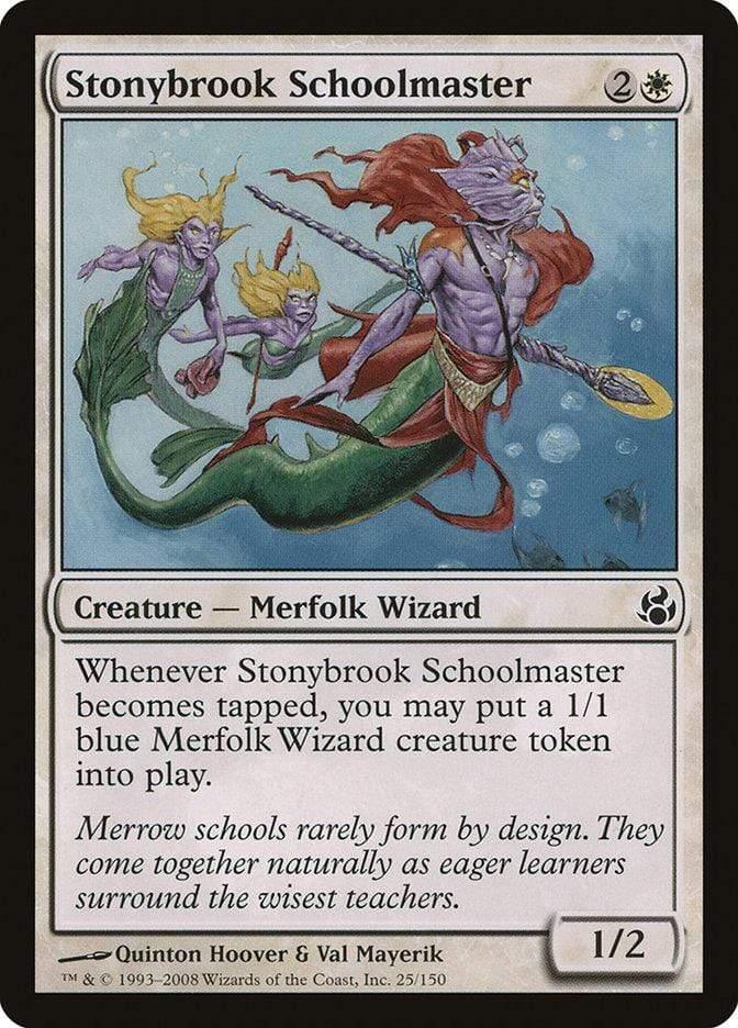 Magic: The Gathering MTG Single Stonybrook Schoolmaster [Morningtide]
