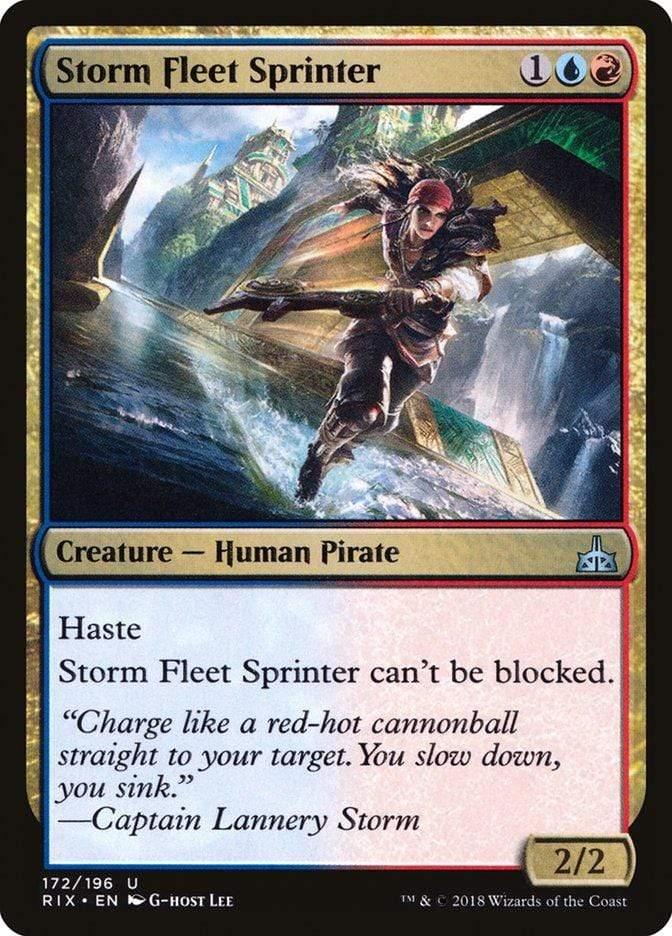 Magic: The Gathering MTG Single Storm Fleet Sprinter [Rivals of Ixalan]