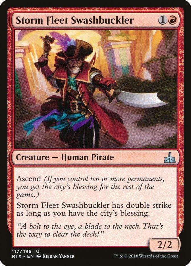 Magic: The Gathering MTG Single Storm Fleet Swashbuckler [Rivals of Ixalan]