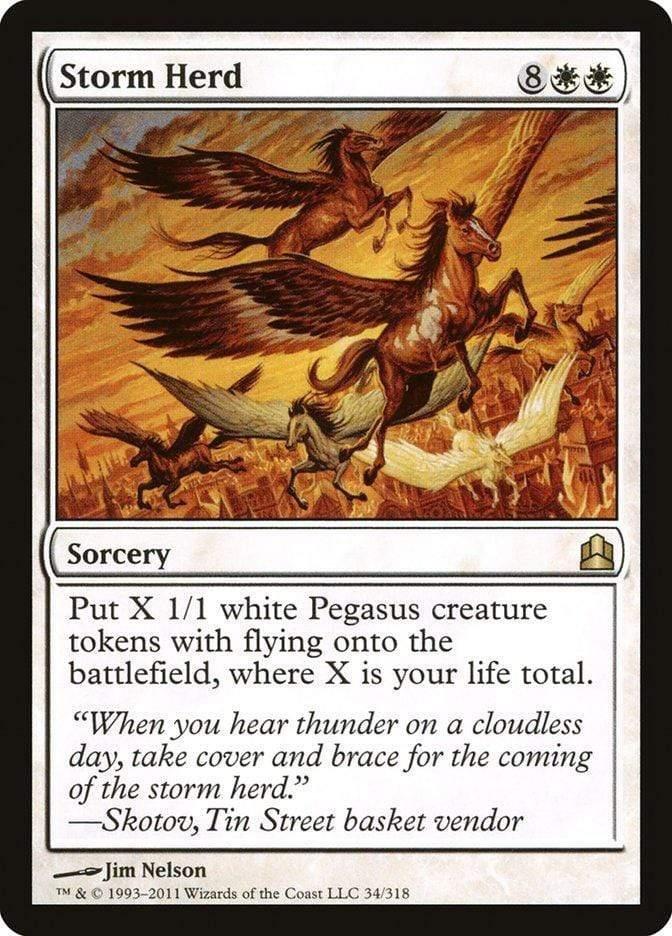 Magic: The Gathering MTG Single Storm Herd [Commander 2011]