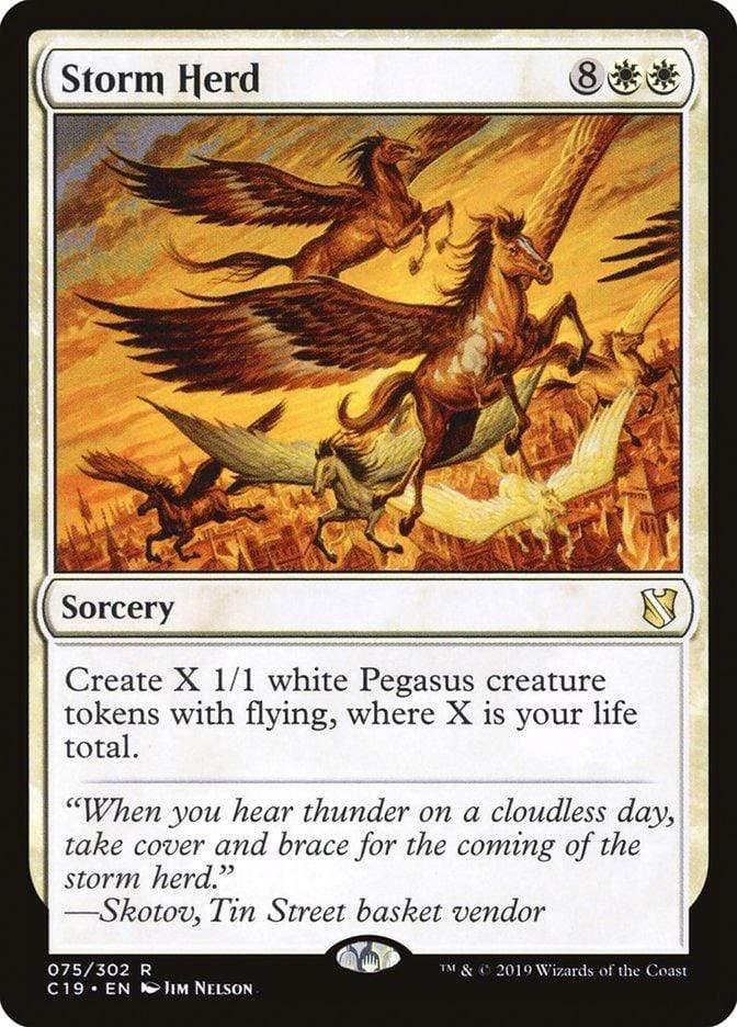 Magic: The Gathering MTG Single Storm Herd [Commander 2019]