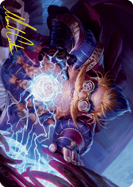 Magic: The Gathering MTG Single Storm-Kiln Artist Art Card (Gold-Stamped Signature) [Strixhaven: School of Mages Art Series]