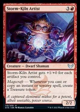 Magic: The Gathering MTG Single Storm-Kiln Artist [Strixhaven: School of Mages]