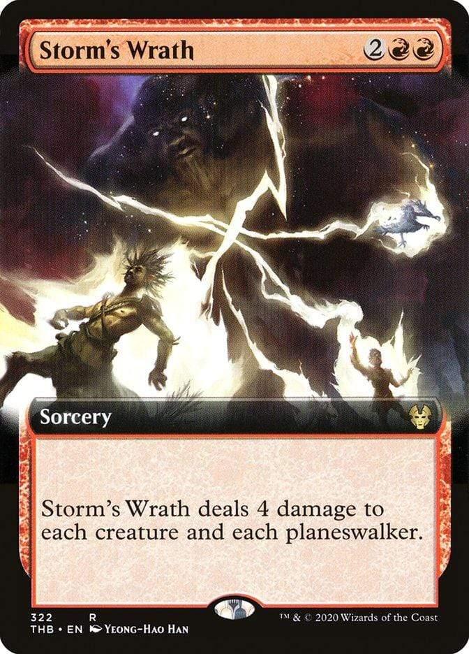 Magic: The Gathering MTG Single Storm's Wrath (Extended) [Theros Beyond Death]