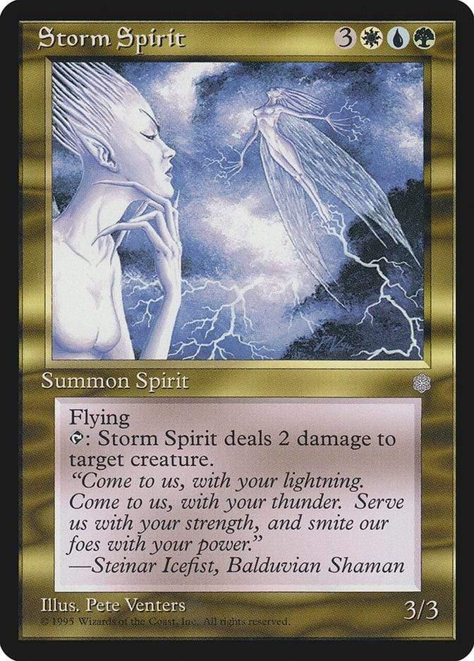 Magic: The Gathering MTG Single Storm Spirit [Ice Age]