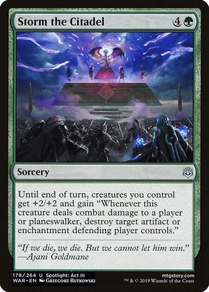 Magic: The Gathering MTG Single Storm the Citadel [War of the Spark]