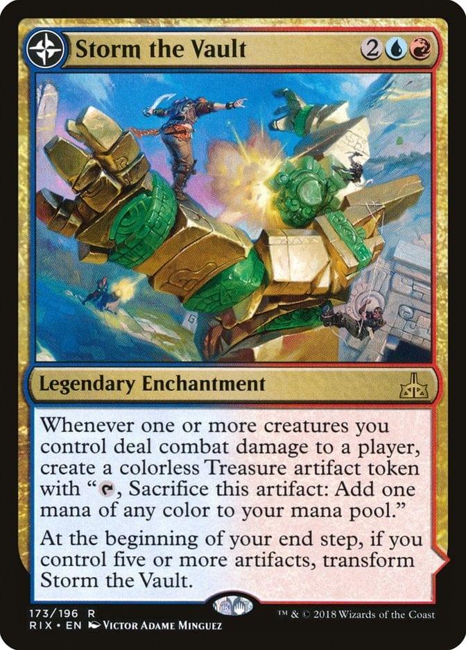 Magic: The Gathering MTG Single Storm the Vault // Vault of Catlacan [Rivals of Ixalan]