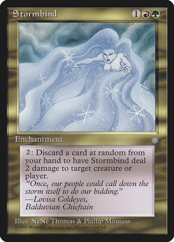 Magic: The Gathering MTG Single Stormbind [Ice Age]