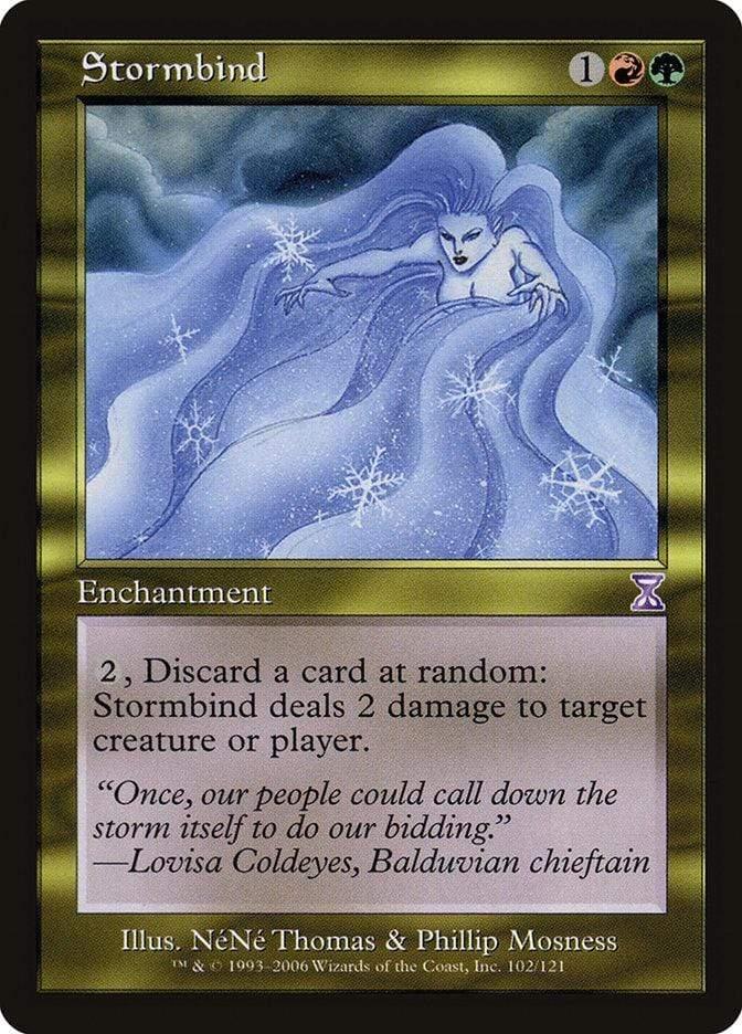 Magic: The Gathering MTG Single Stormbind [Time Spiral Timeshifted]