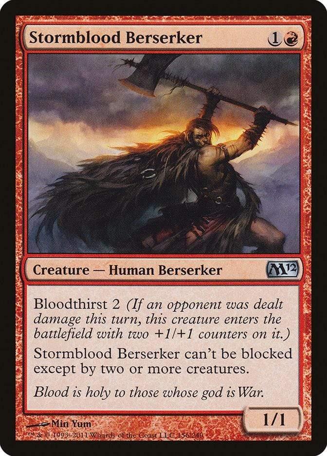 Magic: The Gathering MTG Single Stormblood Berserker [Magic 2012]