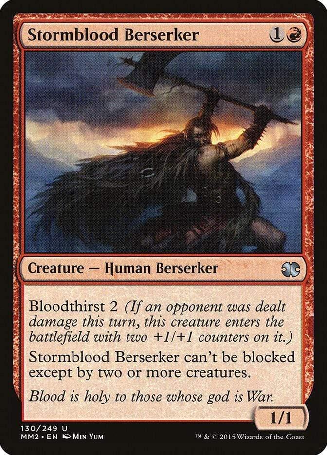 Magic: The Gathering MTG Single Stormblood Berserker [Modern Masters 2015]