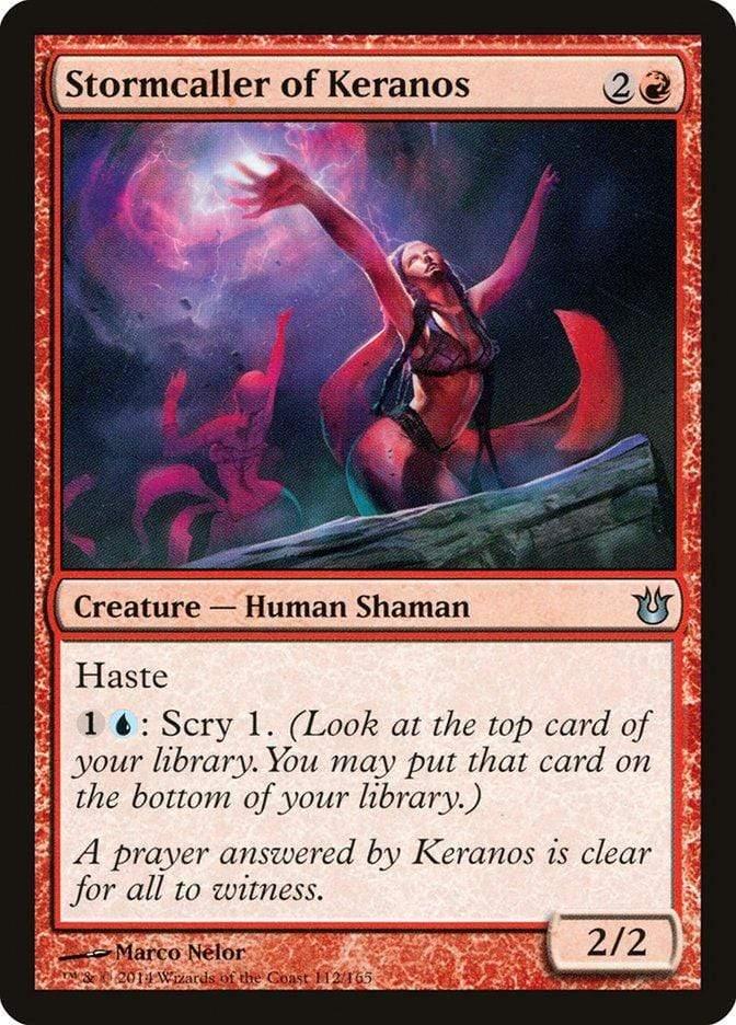 Magic: The Gathering MTG Single Stormcaller of Keranos [Born of the Gods]
