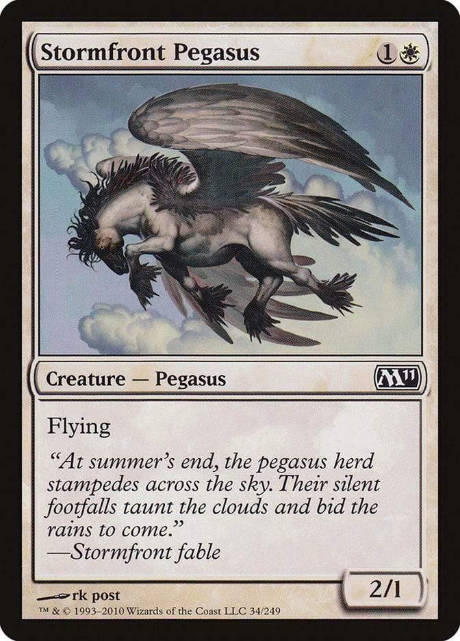Magic: The Gathering MTG Single Stormfront Pegasus [Magic 2011]