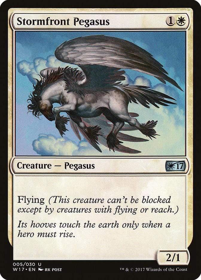 Magic: The Gathering MTG Single Stormfront Pegasus [Welcome Deck 2017]