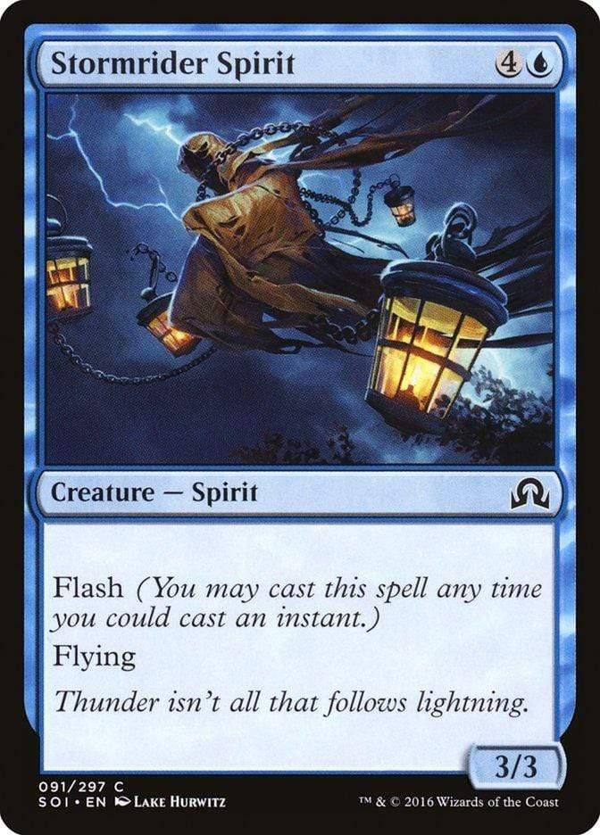 Magic: The Gathering MTG Single Stormrider Spirit [Shadows over Innistrad]