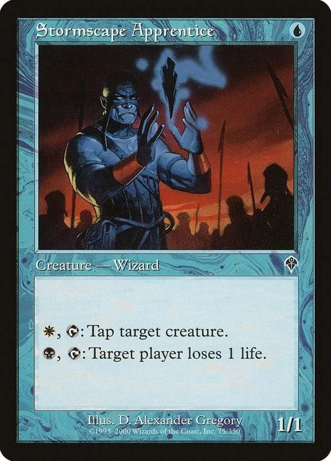 Magic: The Gathering MTG Single Stormscape Apprentice [Invasion]