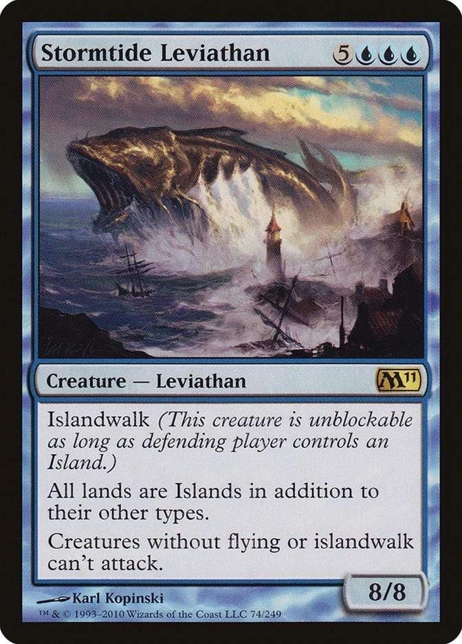 Magic: The Gathering MTG Single Stormtide Leviathan [Magic 2011]