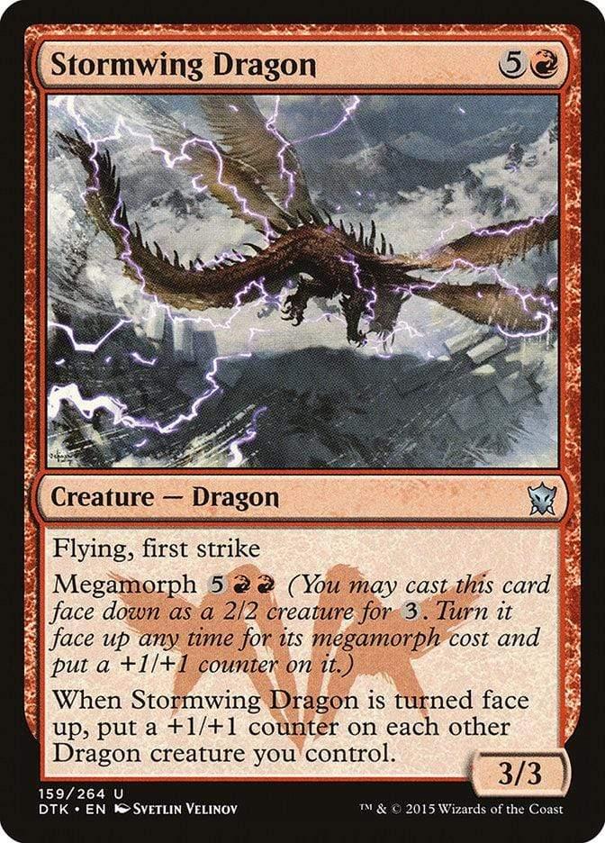 Magic: The Gathering MTG Single Stormwing Dragon [Dragons of Tarkir]