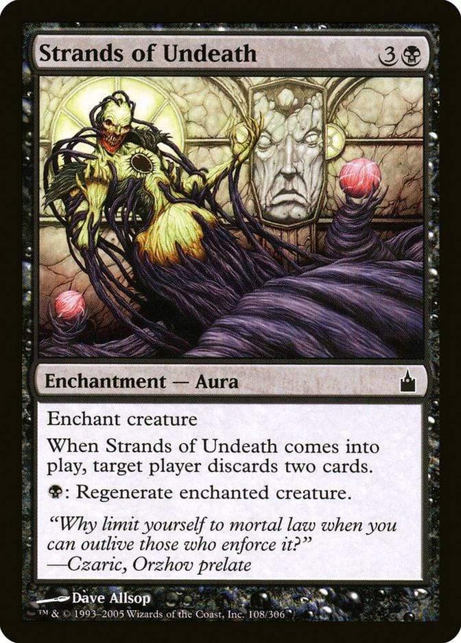 Magic: The Gathering MTG Single Strands of Undeath [Ravnica: City of Guilds]