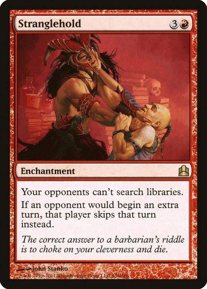 Magic: The Gathering MTG Single Stranglehold [Commander 2011]