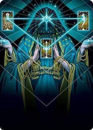 Magic: The Gathering MTG Single Strategic Planning Art Card [Strixhaven: School of Mages Art Series]