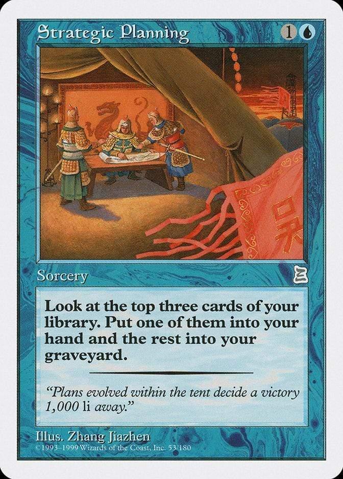 Magic: The Gathering MTG Single Strategic Planning [Portal Three Kingdoms]